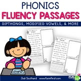 Phonics Based Fluency Passages {Diphthongs, Modified Vowel