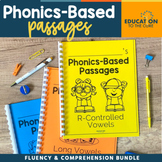 Phonics Reading Comprehension Passages, Phonics Fluency Pa