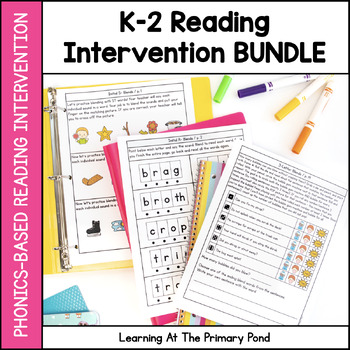 Preview of Phonics Intervention  / Reading Intervention Packs Bundle | SOR aligned