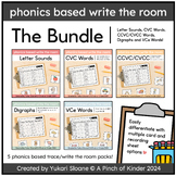 Phonics Based Trace/Write the Room: The Bundle