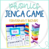 Phonics Beginning Consonant Blends & Ending Blends Jenga G