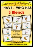 Phonics Beginning S BLENDS Activity - I HAVE WHO HAS - 27 