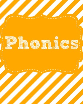 Preview of Phonics Binder Cover