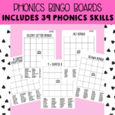 Phonics Bingo Boards