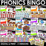 Bingo Games with Phonics Skills for Kindergarten