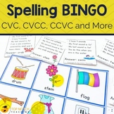 Phonics Bingo Games | Interactive Spelling Bingo for CVC, 