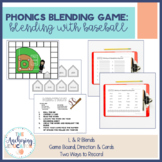 Phonics Blending Game: Blending with Baseball