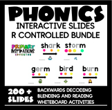 Phonics Blending Slides , Science of Reading -R Controlled