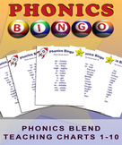 Phonics Blends Bingo - Classroom Phonics Teaching Charts