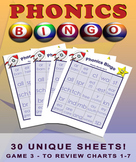 Phonics Blends Bingo Set - Game Three