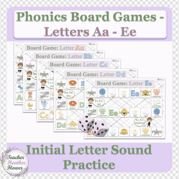 Sounds Of Letters - Aa To Ee - Phonics Free Games online for kids