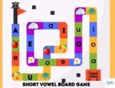 FREE Phonics Board Games for Short Vowels & Digraphs