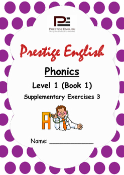Preview of Phonics Book – Level 1 (Book 1) – Supplementary Exercises 3 ( Jolly Phonics )