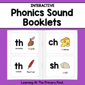 Preview of Phonics Booklets | Interactive Reference Books for K-3 Phonics Skills | SOR