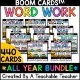 Phonics and Reading Boom Cards™️ for Digital Word Work