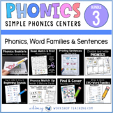 Phonics Bundle 3 Literacy Activities + Games for 1st Grade