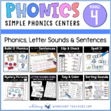 Phonics Bundle 4 Literacy Activities + Games 1st Grade Rea