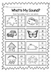 Phonics Printable Worksheet Bundle - Beginning Sounds and Early Spelling