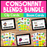 Phonics Bundle - Boom Cards + Clip Cards for Consonant Ble