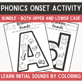 Phonics Bundle! Printable Onset & Rime Coloring for Every 