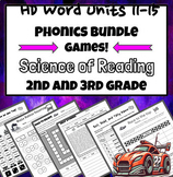 HD Word Units 11-15 Games and Activities SOR Phonics