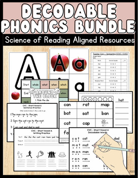 Preview of Phonics Bundle - Science of Reading Aligned