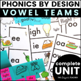 Phonics By Design Vowel Teams Unit BUNDLE: Lessons, Activi