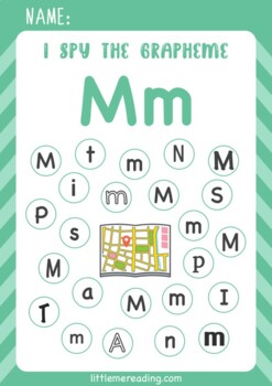 Phonics Pack - Letter Mm - Flashcards, Worksheet, and Games