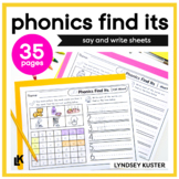 Phonics CVC Worksheets - More Than a Phonics Word Search