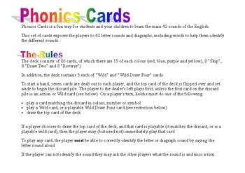 disCARD Phonics Card Game