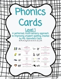 Phonics Flash Cards - Level 1