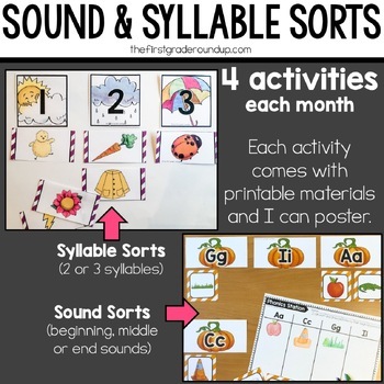 Phonics Center BUNDLE for Kindergarten | TpT