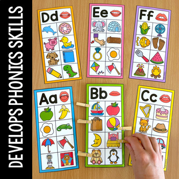 Phonics Center - Sound Clip Cards - (Science of Reading Aligned)