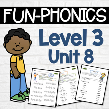 Preview of FUN Phonics Level 3 Unit 8