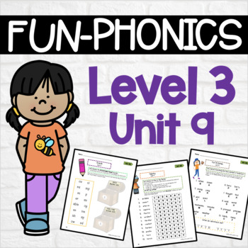 Preview of FUN Phonics Level 3 Unit 9