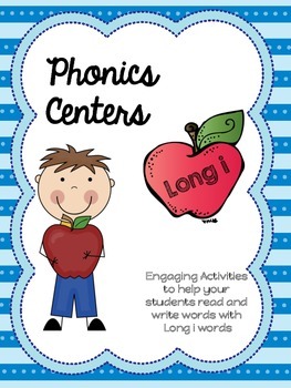 Preview of Long I Word Work - Phonics/ Centers