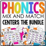 Phonics Centers and Games Reading Fluency GROWING BUNDLE | Memory