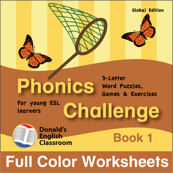 Phonics Challenge, Book 1 - Full Color Textbook