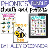 Phonics Chart BUNDLE {Chart, Full Page and Digital Versions}