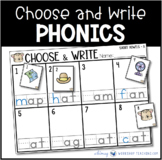 Phonics Choose and Write (from Phonics Bundle 3)