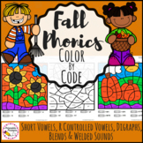 Phonics Color By Code Fall