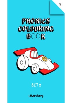 Preview of Phonics Colouring Book - Complete Set 2