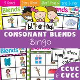 Blends Bingo - Phonics - ccvc and cvcc Words