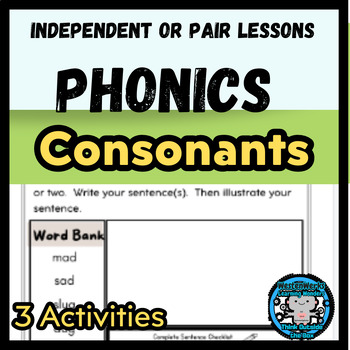 Preview of Phonics Consonants | Worksheets