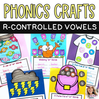 Preview of Phonics Crafts R Controlled Vowels