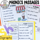 Phonics Decodable Reader Passages | Digraphs | Comprehensi