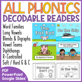 Preview of Phonics Decodable Readers Comprehension Passages and Questions