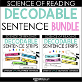 Phonics Decodable Sentences Bundle