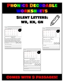 Phonics Decodables for Silent Letters: wr, kn, gn!