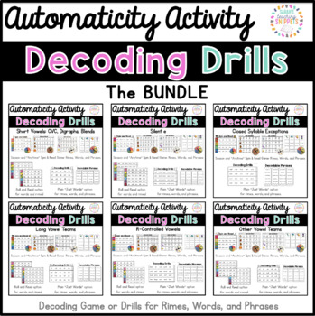 Preview of Phonics Decoding Drill: The Bundle